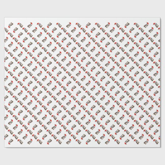 kerstboompel cadeaupapier (Vlak)