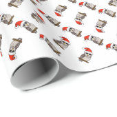 kerstboompel cadeaupapier (Rol Hoek)