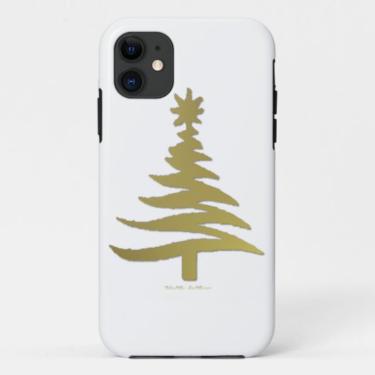 kerstboompenklooster Gold Case-Mate iPhone Case (Achterkant)