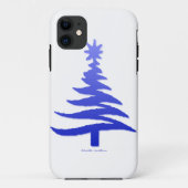 kerstboompenkobalt Blue Case-Mate iPhone Case (Achterkant)
