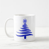 kerstboompenkobalt Blue Koffiemok (Links)