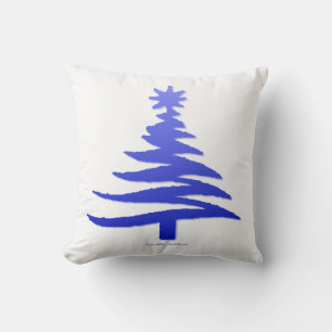 kerstboompenkobalt Blue Kussen