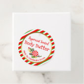  kerstboompeppermint body Butter DIY Bedankjes Labels (In situ)