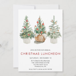 kerstboompijn met kerstboompijn Uitnodiging