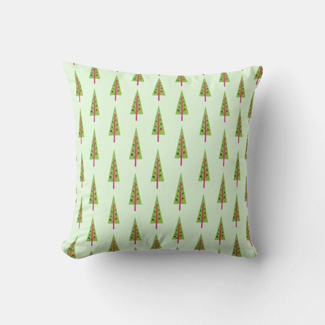 Kerstboompiloot Kussen (Voorkant)