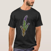 Kerstboompine lef-decorfering sneeuwkool X M T-shirt (Voorkant)