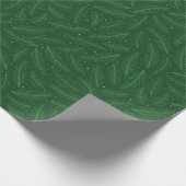 kerstboompine naalden cadeaupapier (Hoek)