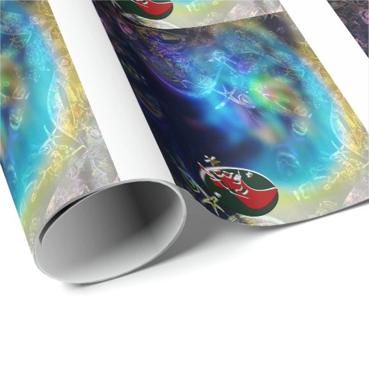 kerstboompje cadeaupapier (Rol Hoek)