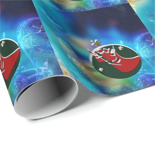 kerstboompje cadeaupapier (Rol Hoek)