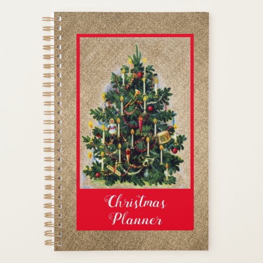  kerstboomplank planner (Voorkant)
