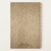  kerstboomplank planner (Achterkant)