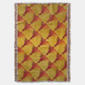 kerstboompotlood Rood op goud Deken (Voorkant Verticaal)