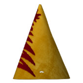 kerstboompotlood Rood op goud Feesthoedjes (Rechts)