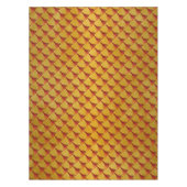 kerstboompotlood Rood op goud Tafelkleed (Voorkant)