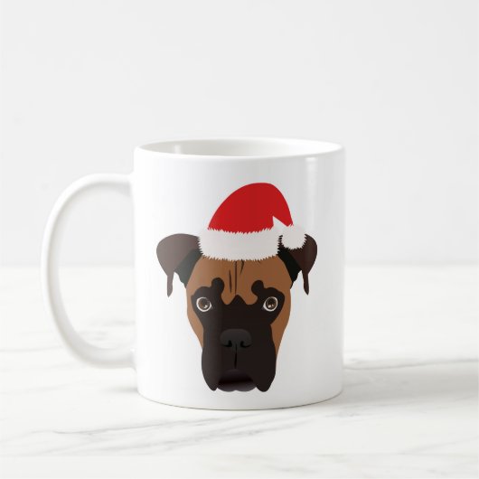 kerstboompuppy koffiemok (Links)