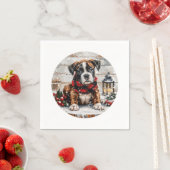 kerstboompuppy servet (Insitu)