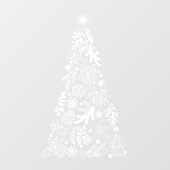 kerstboomramen decalen vinylvensterkoeling raamsticker (Vel)