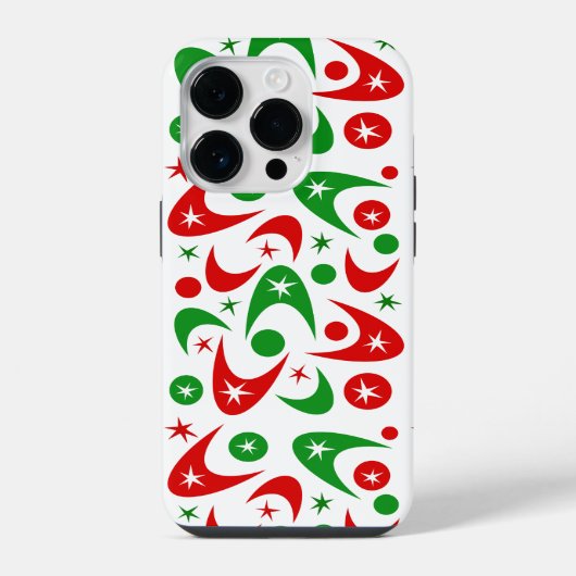 Kerstboomrangsen iPhone Hoesje (Achterkant)