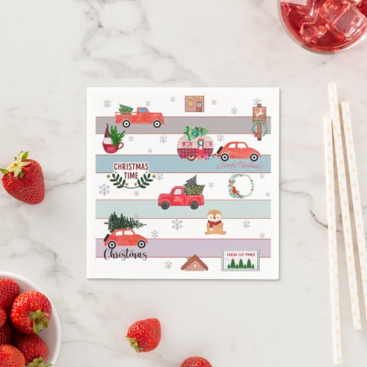 kerstboomraster servet (Insitu)