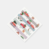 kerstboomraster servet (Hoek)