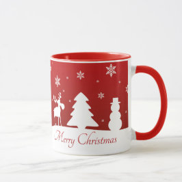 kerstboomrendiertje Snowman Mok