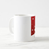 kerstboomrendiertje Snowman Mok (Voorkant links)