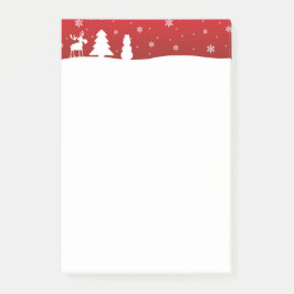 kerstboomrendiertje Snowman Post-it® Notes