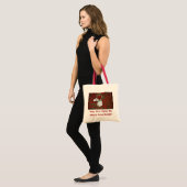 kerstboomrendiertje tote bag (Voorkant (model))