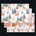 kerstboomrenrendieren inpakpapier vel<br><div class="desc">kerstboomvellen,  vellen met cadeautjes voor kerstboomrendieren</div>