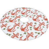  kerstboomrok Anchor Red Holly Kerstboom Rok (Gekanteld)