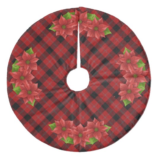 kerstboomrok fleece kerstboom rok (Voorkant)