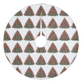 kerstboomrok fleece kerstboom rok (Voorkant)