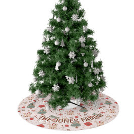 Kerstboomrok, gepersonaliseerde kerstboom kerstboom rok