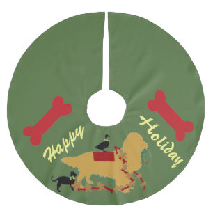 kerstboomrok~ Golden Retriever Kerstboom Rok