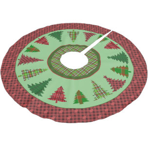 kerstboomrok met gepaarde bomen kerstboom rok