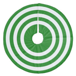 kerstboomrok met groene streep fleece kerstboom rok