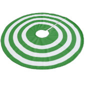 kerstboomrok met groene streep fleece kerstboom rok (Gekanteld)