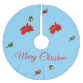 Kerstboomrok met symbolen van Kerstmis Kerstboom Rok (Voorkant)