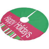 kerstboomrok Prettige feestdagen Kerstboom Rok (Gekanteld)