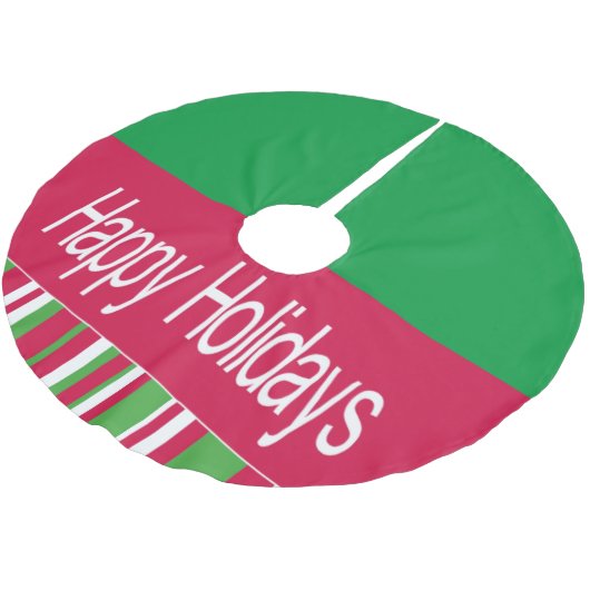 kerstboomrok Prettige feestdagen Kerstboom Rok (Gekanteld)