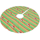 kerstboomrok Santa Hat Kerstboom Rok (Gekanteld)