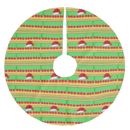 kerstboomrok Santa Hat Kerstboom Rok (Voorkant)