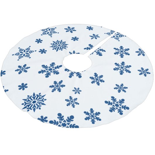 kerstboomrok Snowflake Kerstboom Rok (Gekanteld)