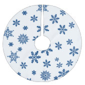 kerstboomrok Snowflake Kerstboom Rok (Voorkant)