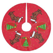 kerstboomrok voor de kerstkerstboom van de kerstke kerstboom rok (Voorkant)