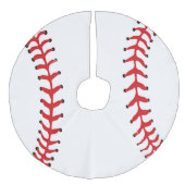 kerstboomrok voor honkbal imitatie linnen kerstboom kleed (Voorkant)