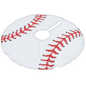 kerstboomrok voor honkbal imitatie linnen kerstboom kleed (Gekanteld)