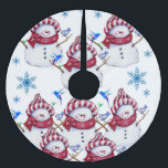 kerstboomrok White Snowman Kerstboom Rok<br><div class="desc">Kerst- en feestboomrokken</div>
