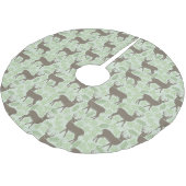 kerstboomrok - Woodland Deer Design Kerstboom Rok (Gekanteld)