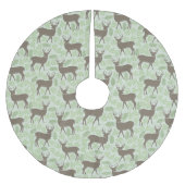 kerstboomrok - Woodland Deer Design Kerstboom Rok (Voorkant)